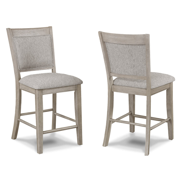 FULTON COUNTER HEIGHT CHAIR ALL GREY