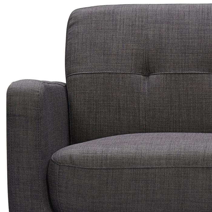 Hadley 4480 KD Sofa Heirloom Charcoal w/No Pillows