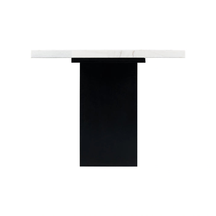 Valentino White Marble Counter Height Dining Table