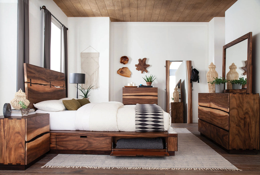 Winslow Panel Platform Storage Bed