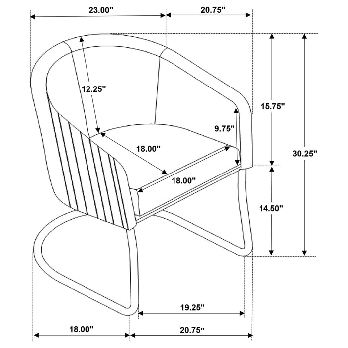 Aviano 5 Pc Dining Sets