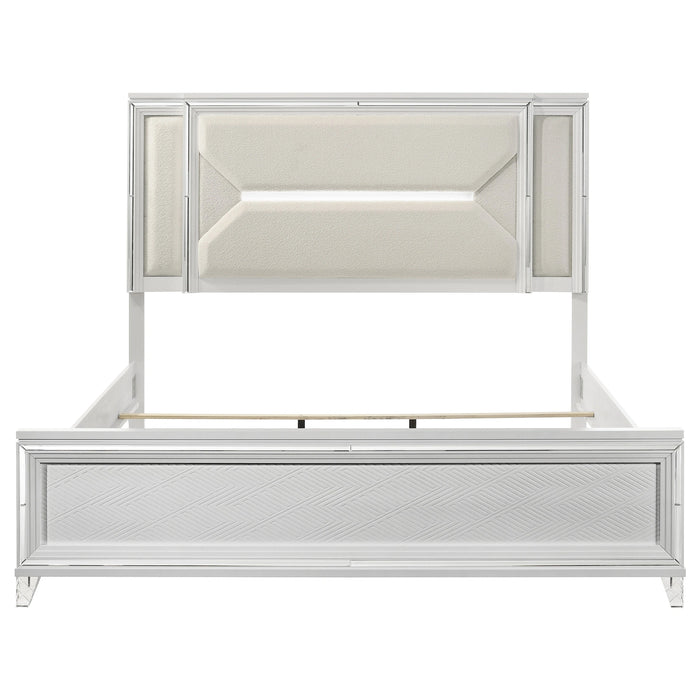 Marmore Panel Bed with LED Lighting