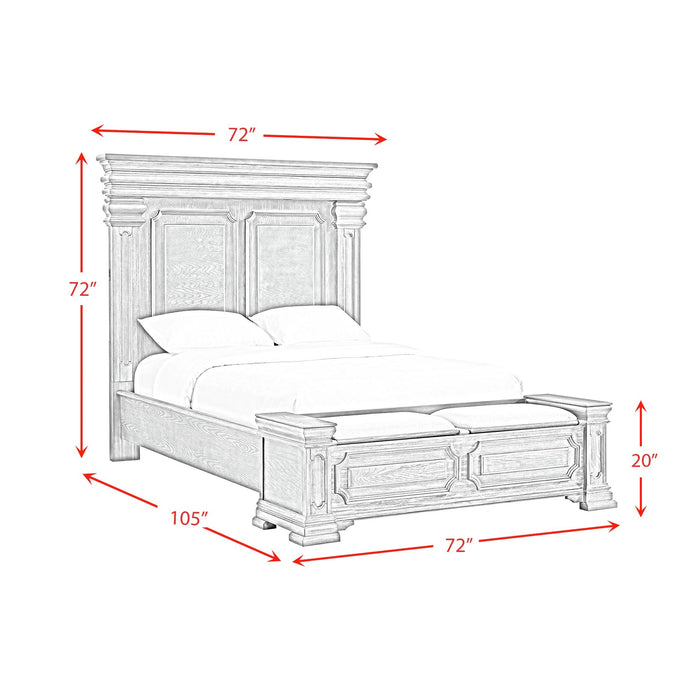 Kings Court Storage Bedroom Set