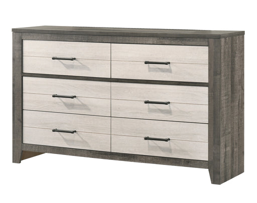 Crown Mark Furniture Rhett Dresser Mirror in Gray image