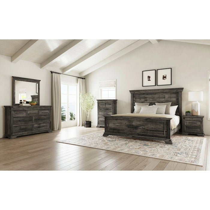 Park Ridge 6-Drawer Chest in Charcoal