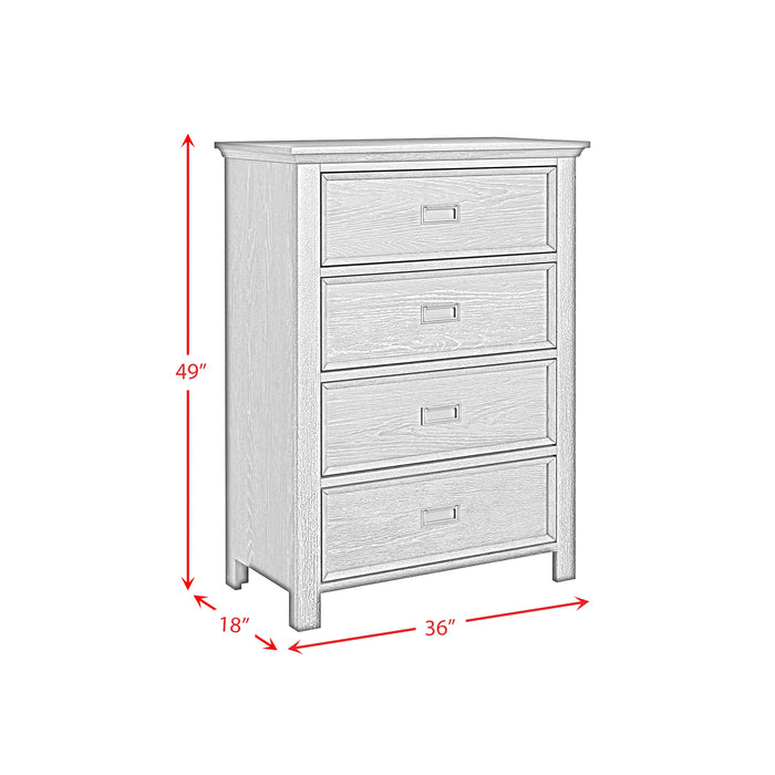 Hampton Kids Bookcase Bedroom Set