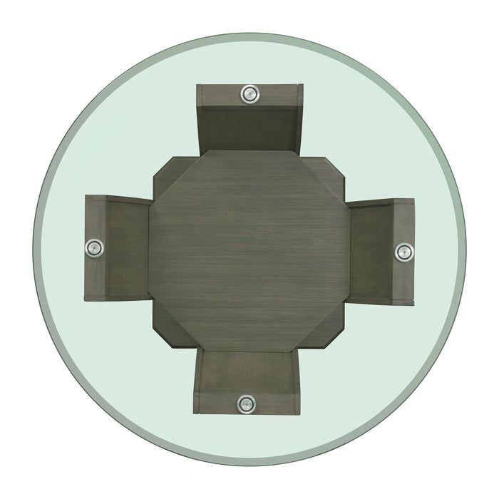 Dapper Grey Round Dining Table