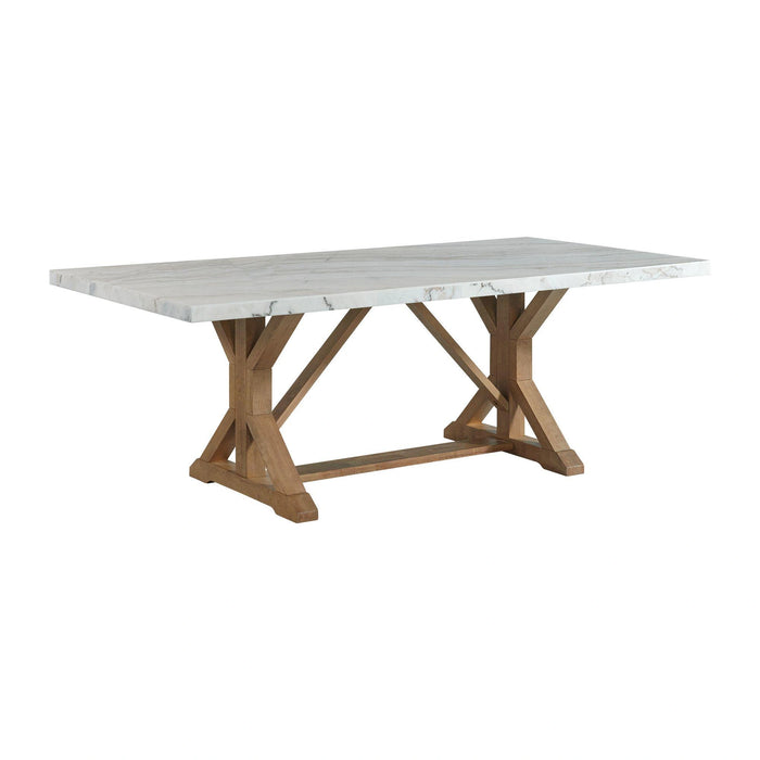 Lakeview 5PC Rectangular Dining Set in White-Table & Four Chairs