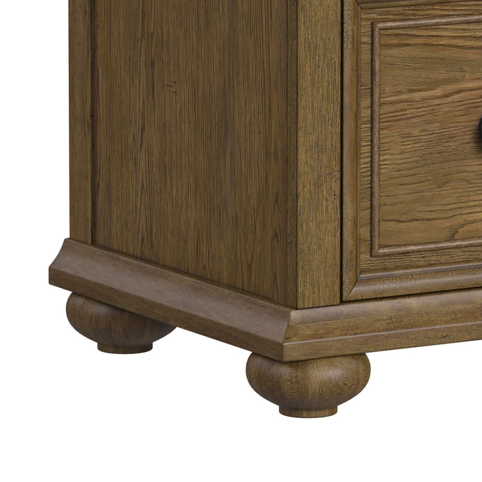 Heritage & Home Door Chest in Oak Brown
