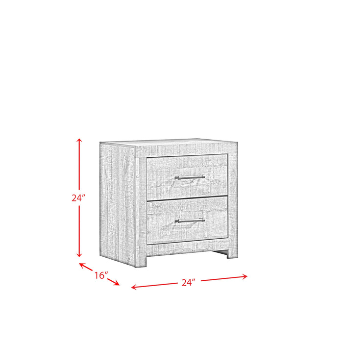 Bailey Bookcase Panel Bedroom Set with Bluetooth