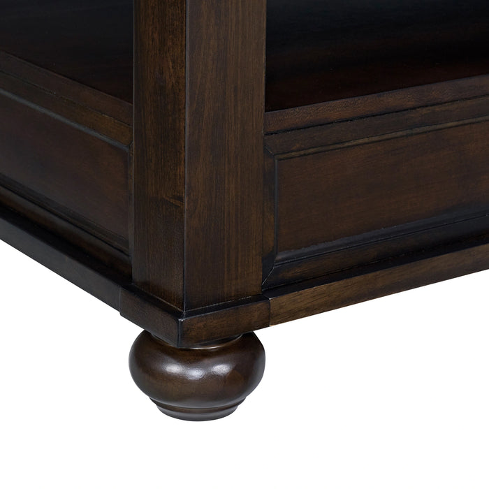 Wagner Occasional Table Set in Cherry-Rectangular Lift-Top Coffee Table
