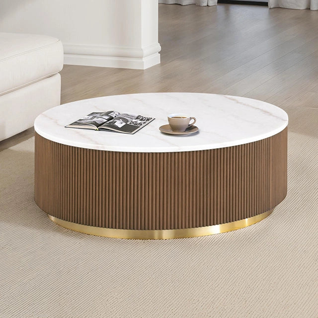 Virden Round Cocktail Table