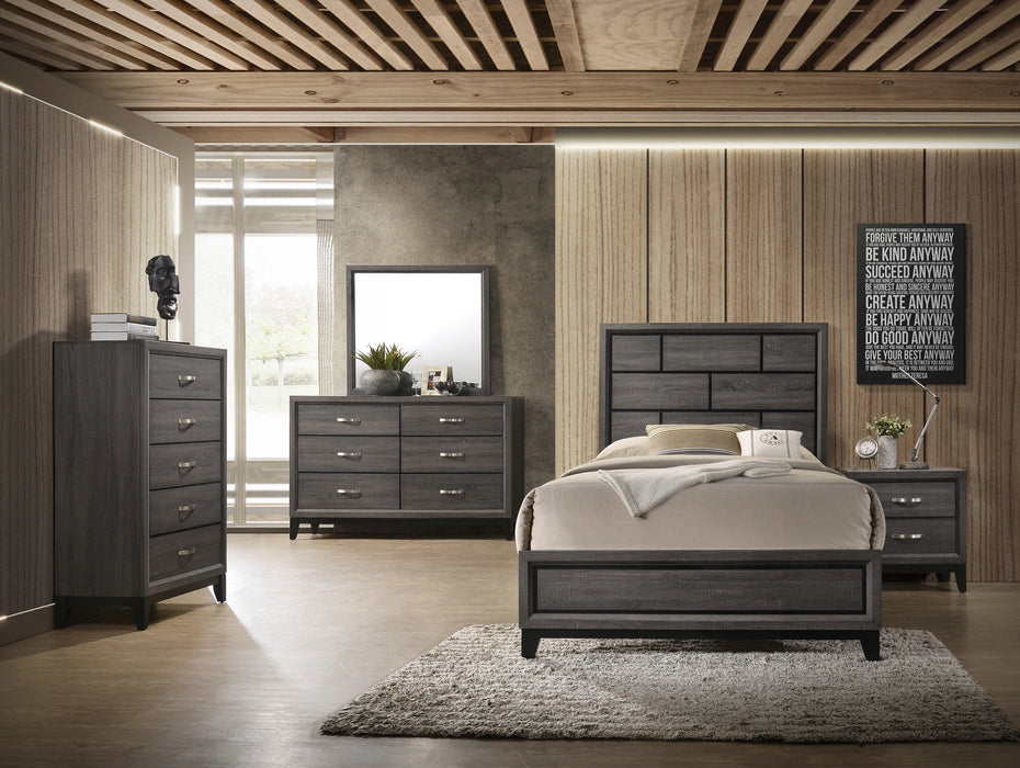 Akerson Panel Bed