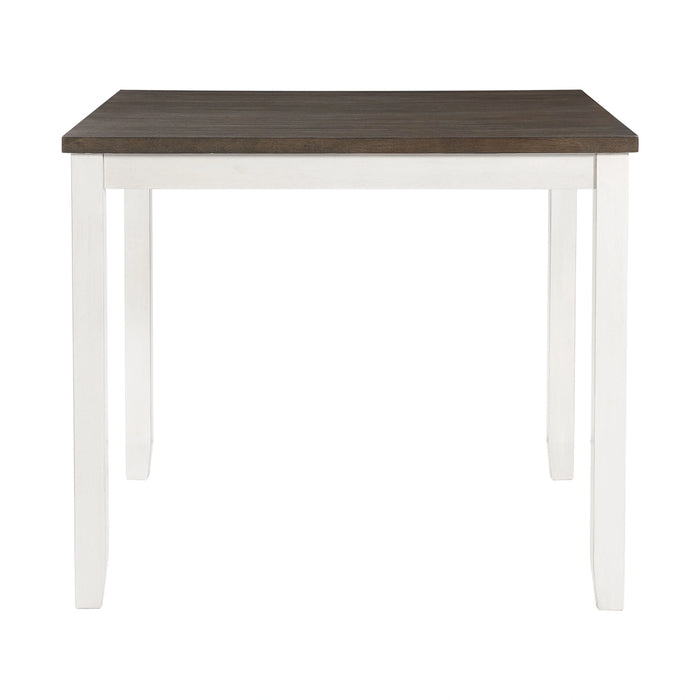 Martin 5pc Counter Set (Dark Brown Top - White Base)