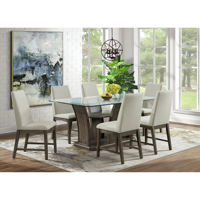 Dapper Grey Rectangular Dining Table