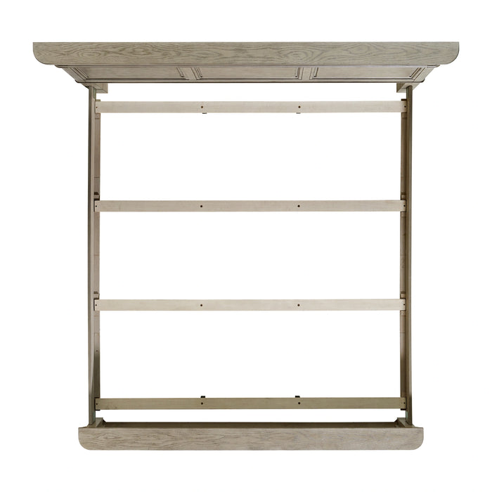 Whit-Ash Panel Bedroom Set with Door Chest