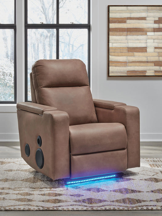 Lorrenton Power Glider Recliner with Audio System