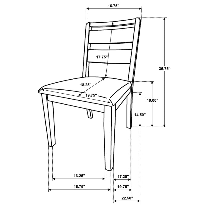 Duncan Dining Side Chair of 2