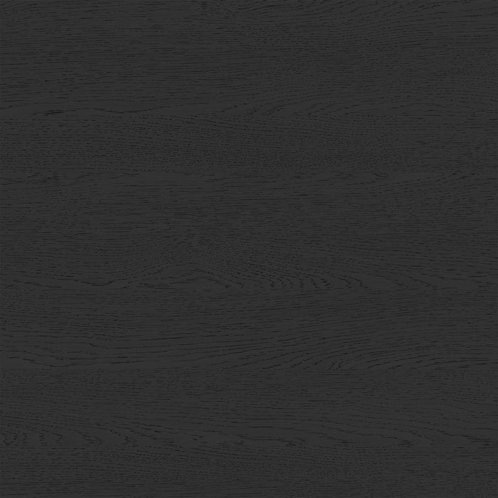 Ridgemont Coffee Table with Casters/Push Through Drawer in Black with Grain