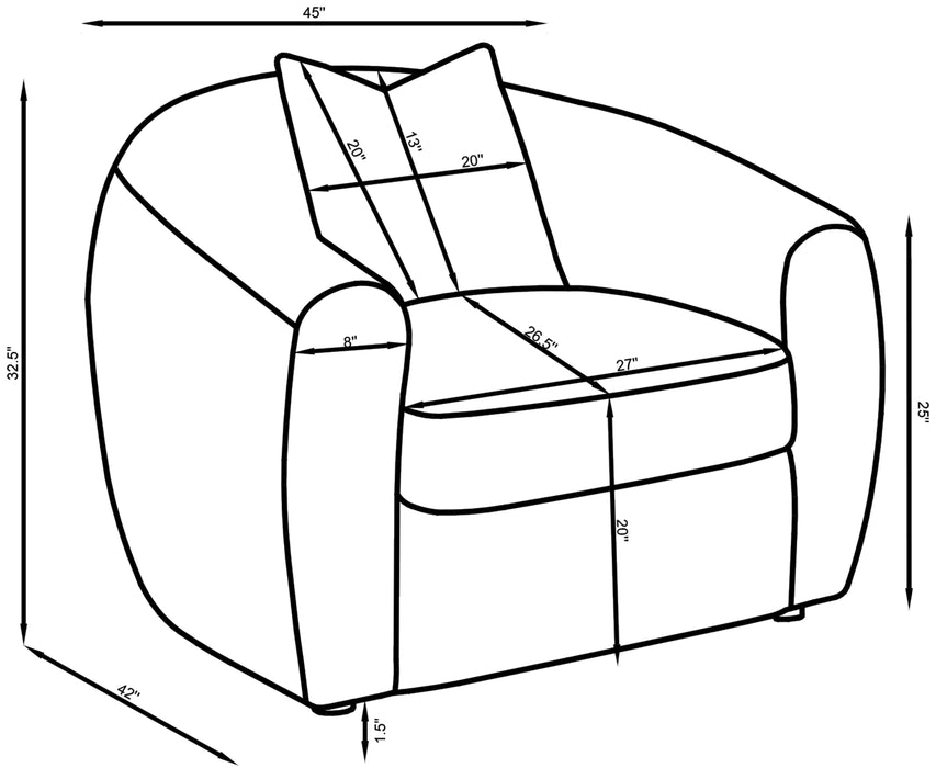 Isabella Sofa Set