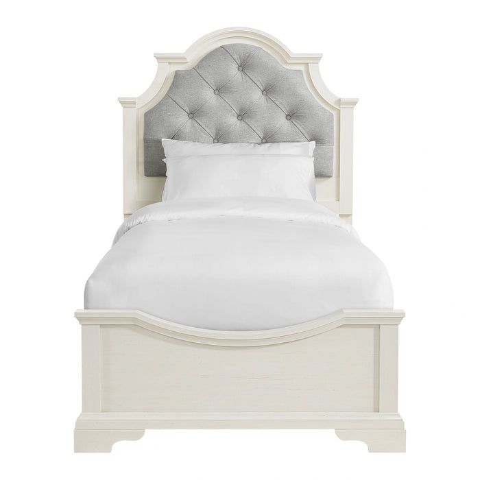 Eastwood Youth UPH Bed in Off-White