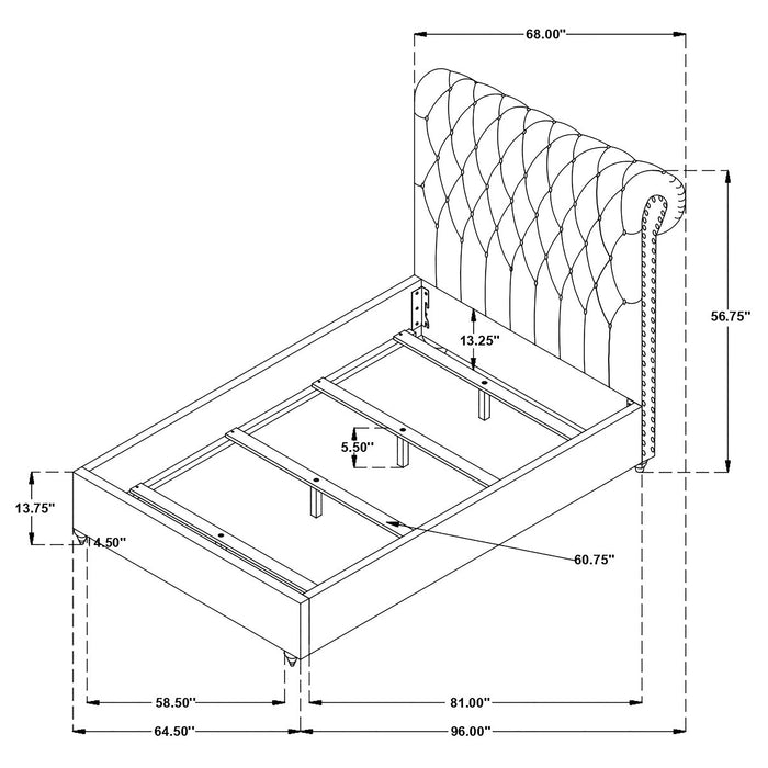 Devon Panel Bed
