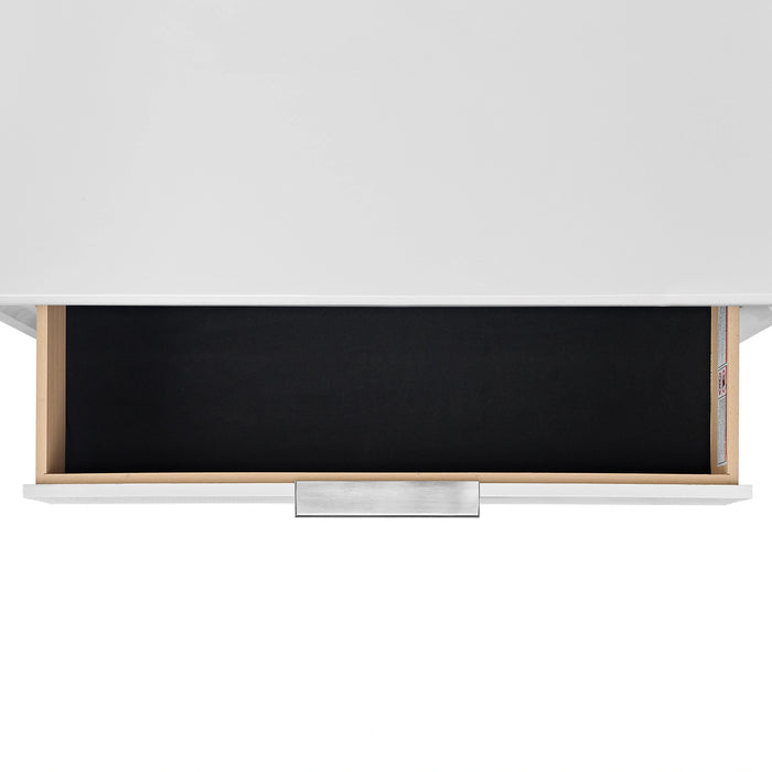 Denmark 5-Drawer Chest in White