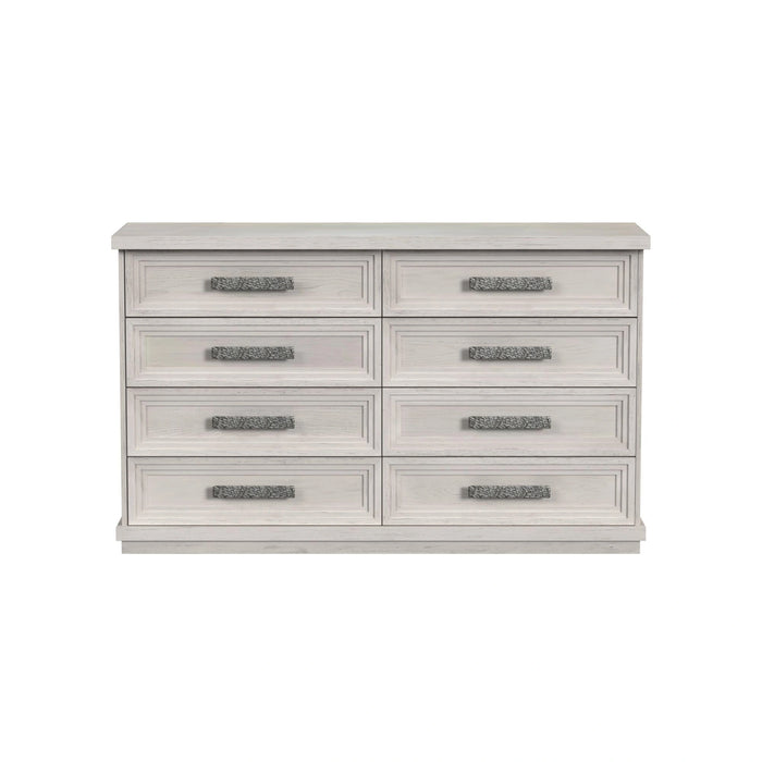 Avalanche 8-Drawer Dresser in Antique White