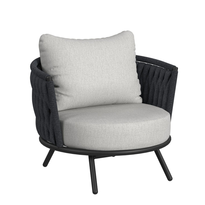 Bali Chairs with Olefin Grey in Dark Grey (2 Per Carton)