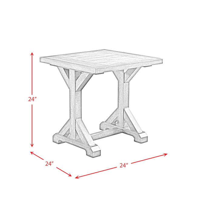Finn Trestle Base End Table