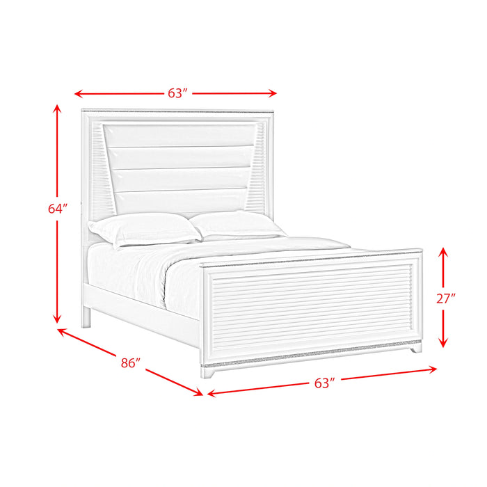 Denmark UPH Bed with Lights