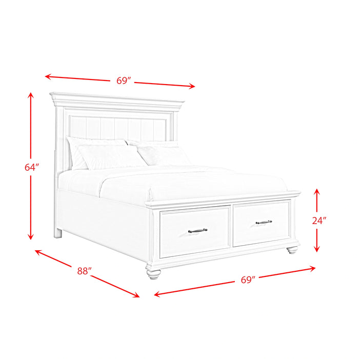 Slater Platform Storage Bedroom Set