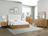 Westcott Queen Bed Cerused Natural image