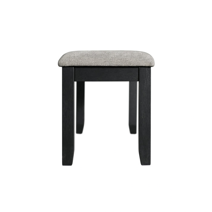 Martin 6 PC Dining Set (Black Base)