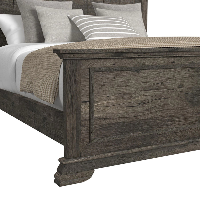 Park Ridge Panel Bedroom Set in Charcoal