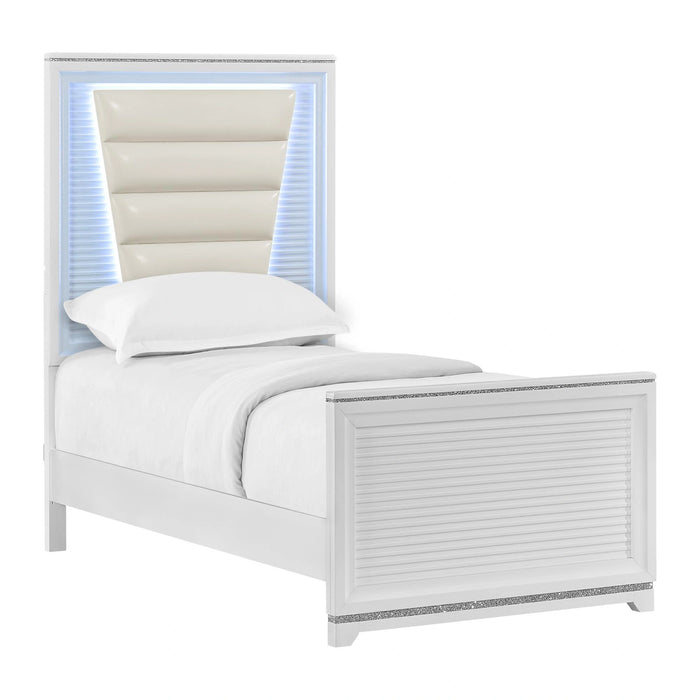 Denmark UPH Bed with Lights