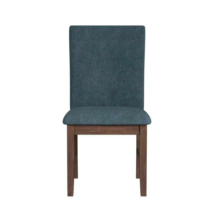Santa Barbara Dining Side Chair with Fabric in Walnut (2 Per Carton)