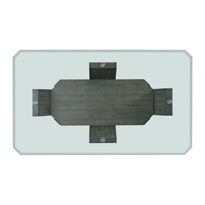Dapper Grey Rectangular Dining Table