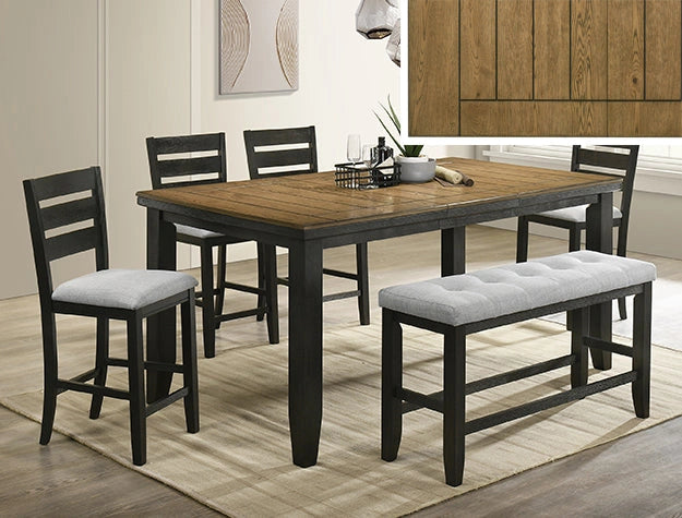 Bardstown Dining Table Wheat Charcoal
