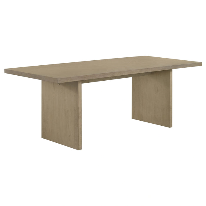 Decker Rectangular Wood Dining Table