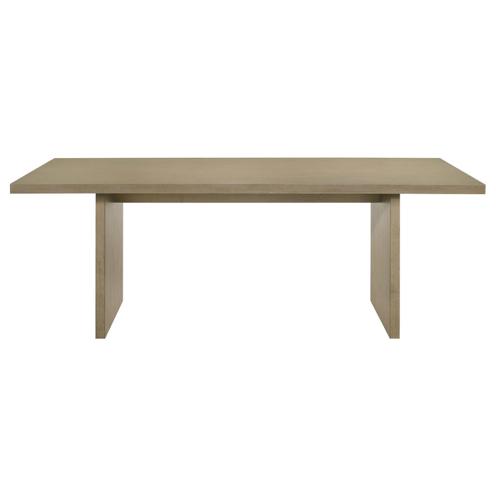 Decker Rectangular Wood Dining Table
