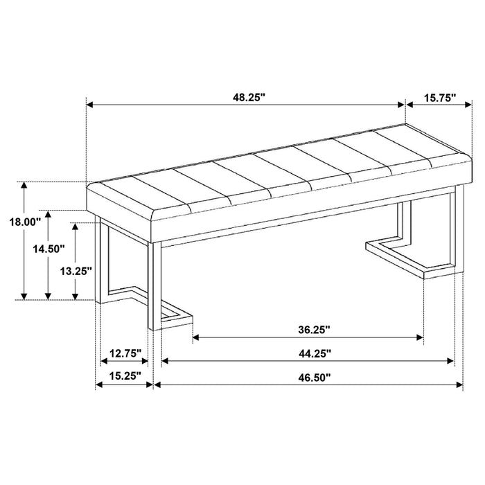 Mesa Accent Bench