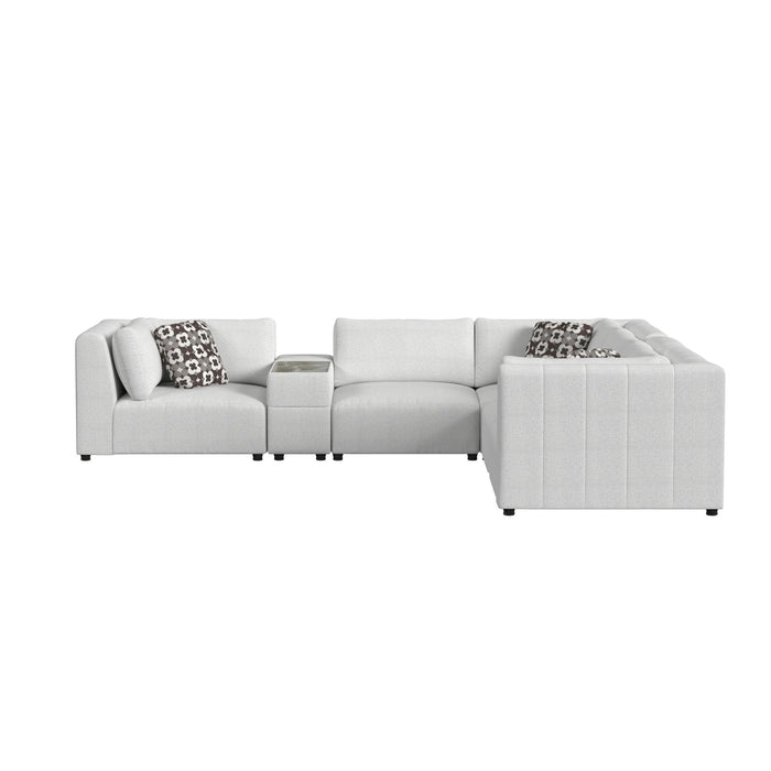 Zandara 6PC Modular Set in Olefin Beige