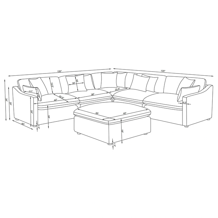 Hobson Modular Sectional Sofa