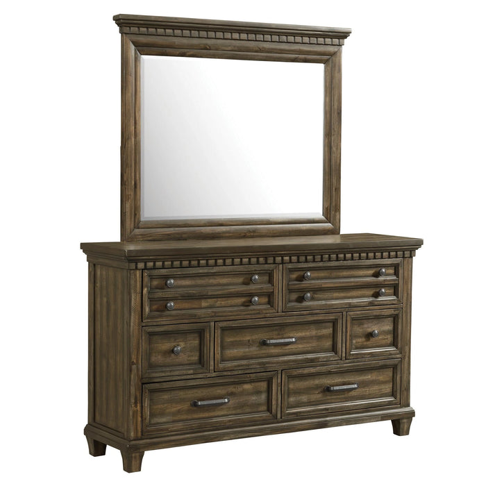 McCoy Dresser and Mirror Set