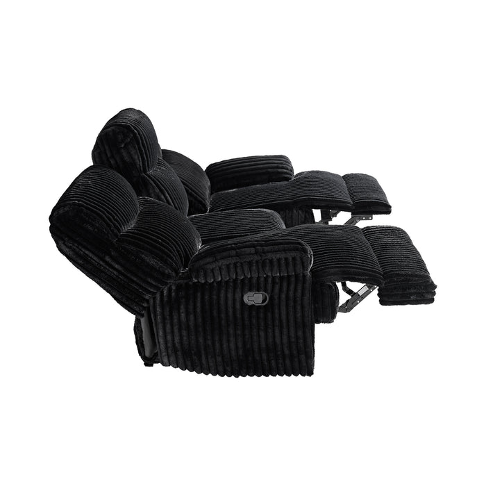 Admiral Motion Sofa in Masis Black