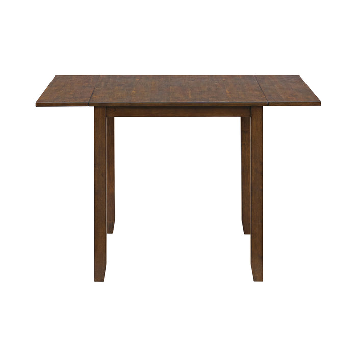 Alex 3PC Dining Set with Drop Leaf Table in Espresso