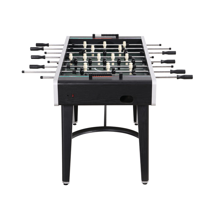 Amaya Indoor Foosball with LED in Black (3A Packing)