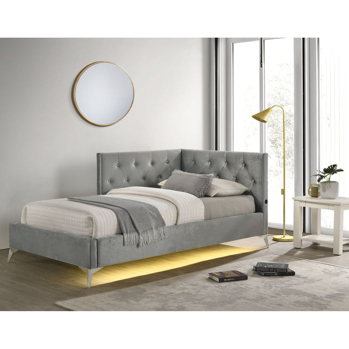 Amberley UPH Corner Bed with LED and USB