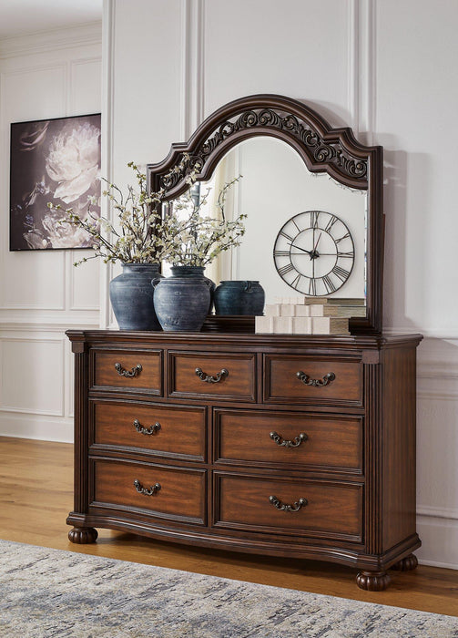 ashley furniture dresser with mirror Lavinton Dresser and Mirror